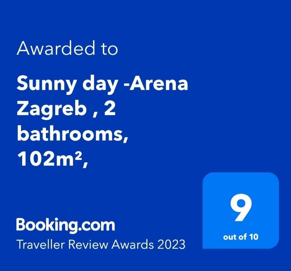 Sunny Day -Arena Zagreb , 2 Bathrooms, 102M², Dış mekan fotoğraf